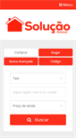 Mobile Screenshot of imoveissolucao.com.br